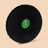18-Inch Black Round Canvas Board
